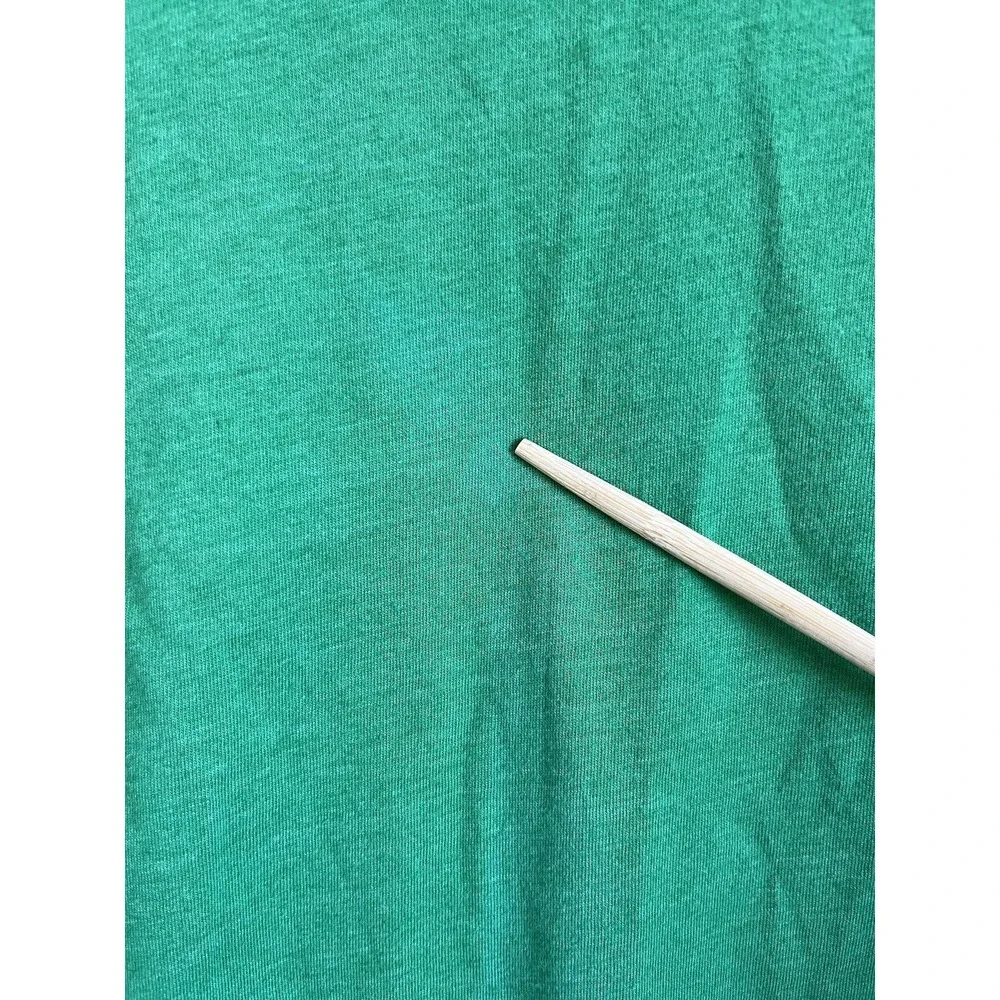 Vintage Bob Ross T Shirt Adult Small Green Dab All Day Graphic Artist Tee USA